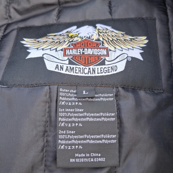 Harley-Davidson Women’s Riding Jacket w/ Flexible Armor Panels – EUC - Picture 7 of 12